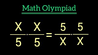 Germany | Maths Olympiad Problem | Can You find X ?