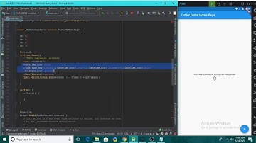 Flutter Display Time(12-H&24-H)