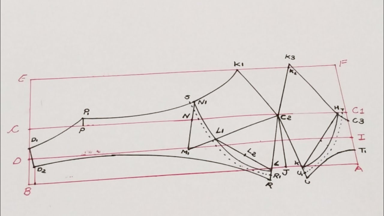 How To Make A Bra Pattern Step By Step / Bra Pattern Making