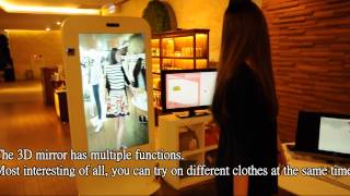 3D virtual try-on mirror  in clothes stores screenshot 4