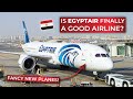 BRUTALLY HONEST | Flying on EGYPTAIR's great new Airbus A220 and Boeing 787 in Economy