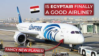 BRUTALLY HONEST | Flying on EGYPTAIR's great new Airbus A220 and Boeing 787 in Economy