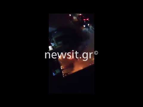 Θεσσαλονίκη: Βίντεο ντοκουμέντο από τη φωτιά