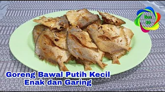 Ternyata Enak dan Garing Cara Simpel Goreng Ikan Bawal Kecil. Ternyata Enak dan Garing Cara Simpel Goreng Ikan Bawal Kecil.