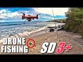 DRONE FISHING TORTURE TEST - Waterproof SwellPro SPLASHDRONE 3+ (Fishing & Crashing) 🎣🔥😂