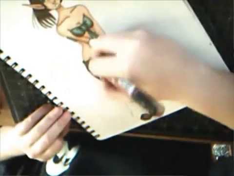 Prismacolor Marker Coloring Video Dos~!!