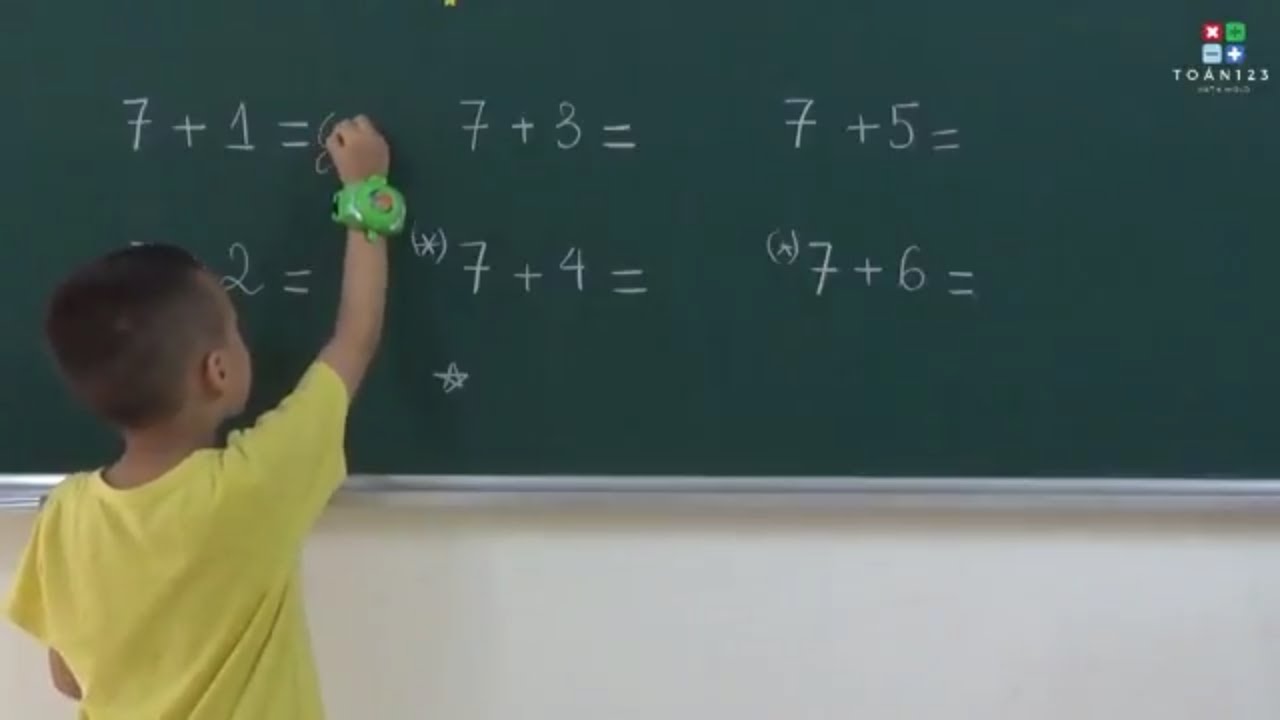 Hoc Toan chuan bi cho be vao lop 1- P7 (Hoc vui - Vui... - youtube