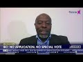 2024 Elections | IEC: No application, no special vote