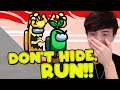 Don&#39;t hide, JUST RUN in Hide&#39;n Seek Among Us ft.Sykkuno, Fuslie, Janet, 5up.