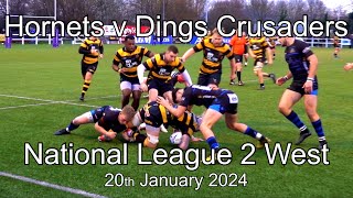 Hornets RFC v Dings Crusaders RFC 20th January 2024