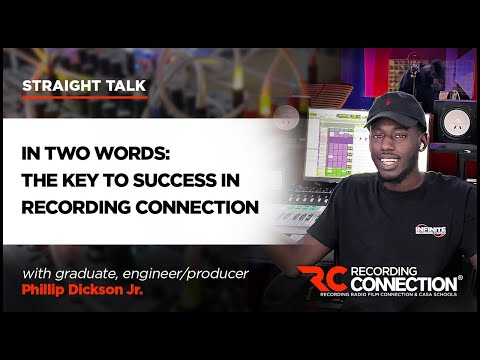 In Two Words: The Key to Success in Recording Connection