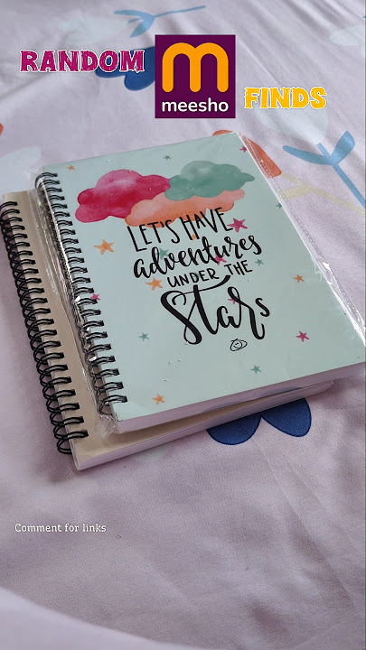 Meesho Finds Journal/ Stationary Edition #meesho #meeshofinds #meeshohaul #journal #journaling