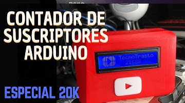 ARDUINO CONTADOR DE SUSCRIPTORES | EL BOTÓN DE YOUTUBE DEL INFIERNO.