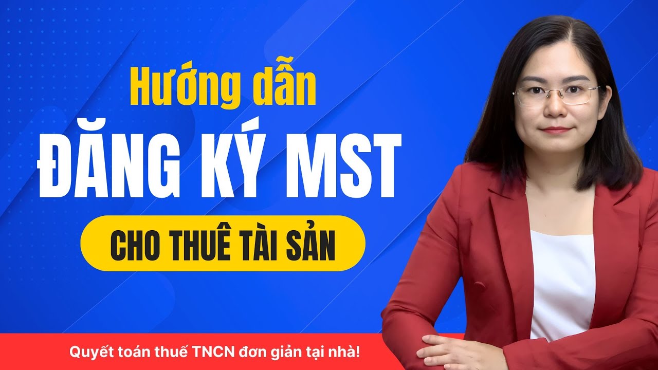 Hướng dẫn đăng ký MST cho thuê tài sản trên trang dichvucong/ #MSTchothuetaisan #dangkyMST