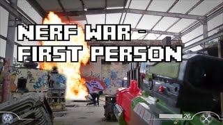 Nerf War - First Person Shooter Call of Duty The Compound HD