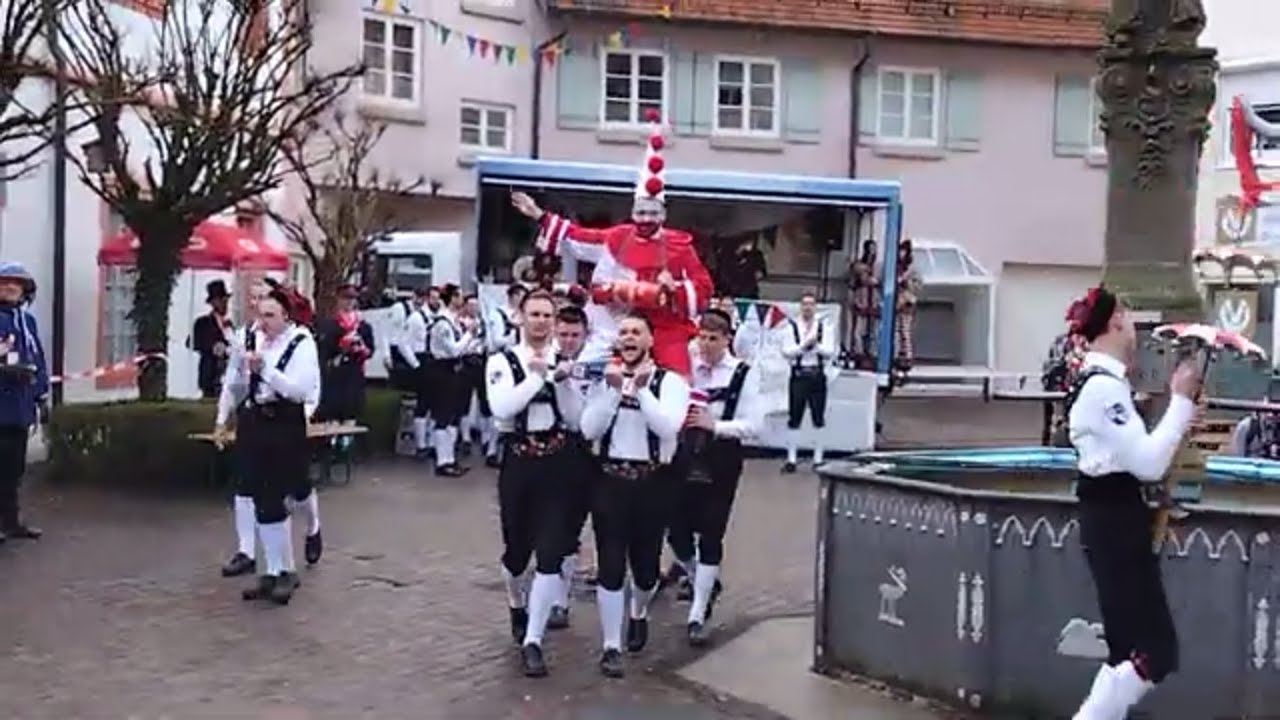 Bräuteln auf dem Marktplatz Haigerloch