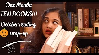 October Ten-Books Reading Wrap-up + How I Use My Reading/Book Bullet Journal