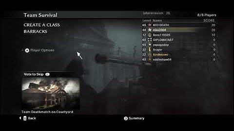 CoD WaW Wii Online In 2020 #2 - Team Survival