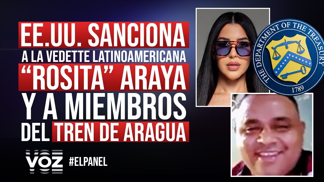EE.UU. emite sanciones contra red criminal vinculada al Tren de Aragua