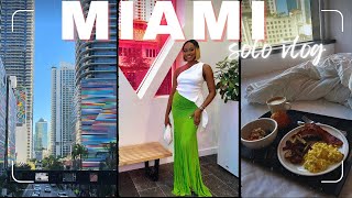 SOLO TRAVEL VLOG| Brickell Miami, CitizenM Hotel Review | Things to do in Miami| ARIANNE STYLLZ