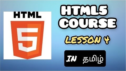 HTML 5 course in TAMIL | HTML TABLES| THEAD TBODY TFOOT | WEB development STEP by STEP