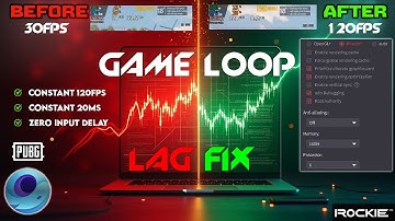 🚀THE ONLY GAMELOOP OPTIMIZATION GUIDE YOU NEED💀ZERO LAG ✅ |LOW END PCs 🔧#rockie #lagfix #gameloop