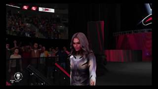 Tori (Terri Poch) Entrance - Dirty South Wrestling - WWE 2k19