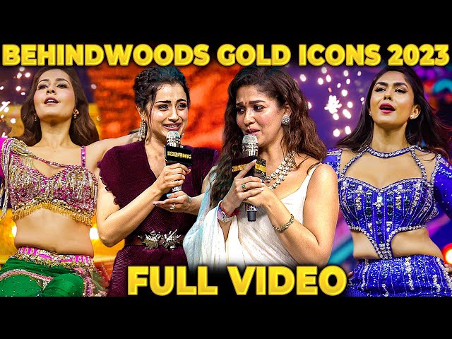 OFFICIAL FULL VIDEO: Behindwoods Gold Icons 2nd Edition Full Show! #BGI2023 class=