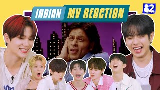 (CC) K-pop idols react to Indian MV 🇮🇳🎵 | Om Shanti Om, Heeriye, Kabhi Kabhi Aditi, Top Lesi Poddi
