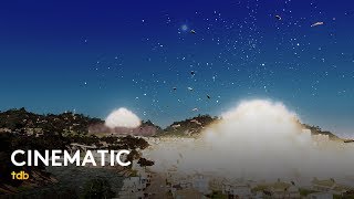 Meteor shower (2017) — Cities Skylines Natural Disasters Cinematic