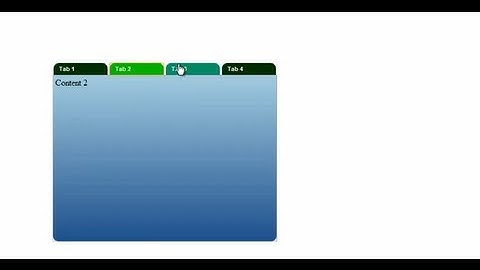 Dreamweaver CS 5 / CS 5.5 Tutorial : Spry Tabbed Panels