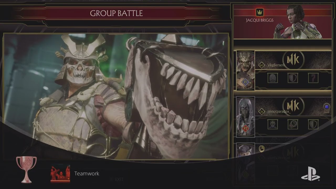 Mortal Kombat 11 - Teamwork Trophy