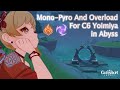 Triple Crowned C6 Yoimiya - Mono-Pyro vs Overload comp in Abyss