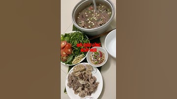 Trời mưa nấu nồi cháo lòng đậm vị ngon |#lxfood #shortvideo #food #amthuc #chaolong