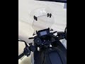 NC750X　スクリーンエクステンション取付。取付後の走行動画。