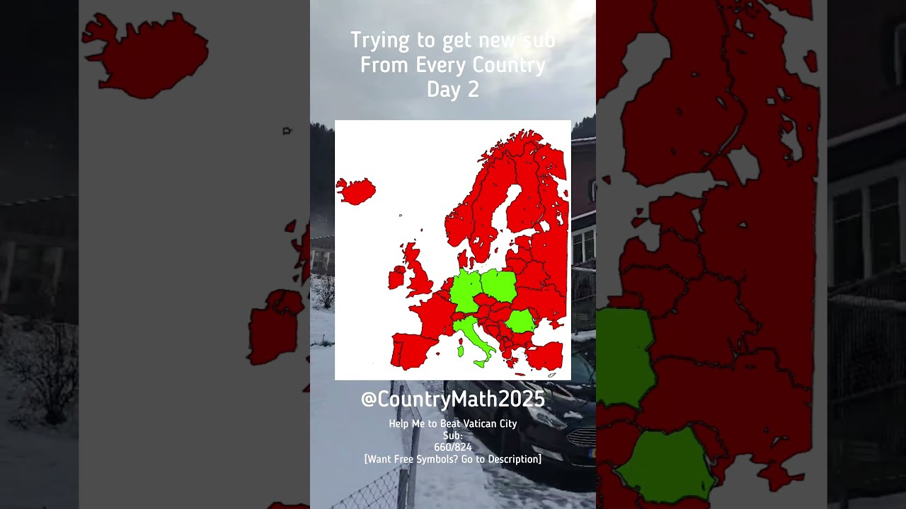 Trying To Get A Sub From Your Country Day 2 Map Europe Geography