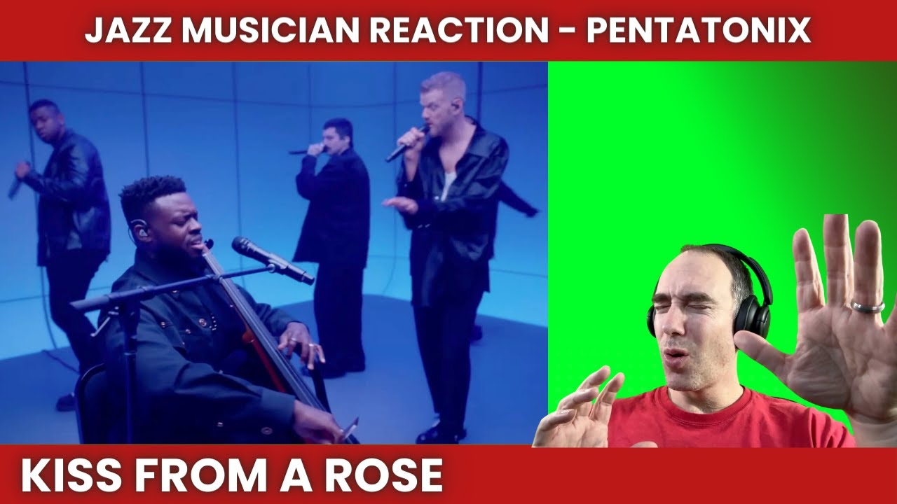 Kevin can do that too?!?  [Pentatonix Reaction to Kiss From A Rose Live Performance Video]