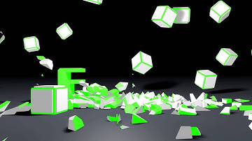 Intro C4D | Cube crash