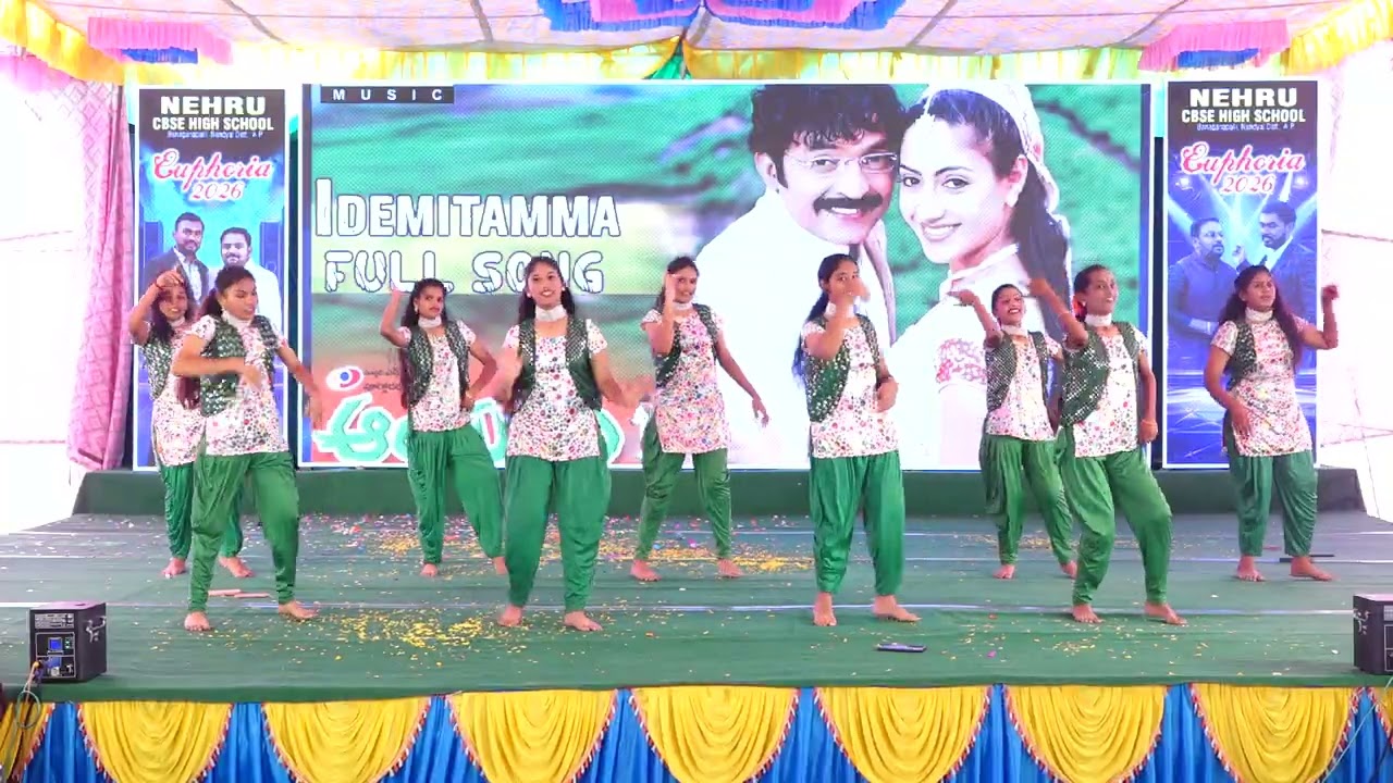 EUPHORIA - 2026 9TH CLASS GIRLS REMIX SONG (NEHRU CBSE HIGH SCHOOL, BANAGANAPALLI)