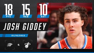 Josh Giddey’s triple-double not enough for OKC to beat Miami | NBA on ESPN