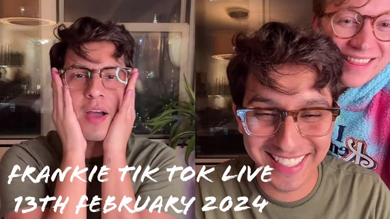 Frankie Rodriguez (and Joe Serafini) Tik Tok Nail Painting Party 13th February 2024