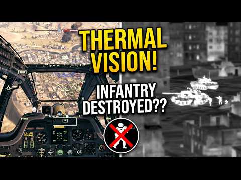 War Thunder Apache Vs Infantry | COMPLETELY BROKEN