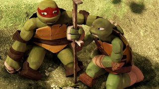 ليوناردو لا يستطيع التحرك 🥶 سلاحف النينجا القديمة 🐢  Arabic Teenage Mutant Ninja Turtles Legends