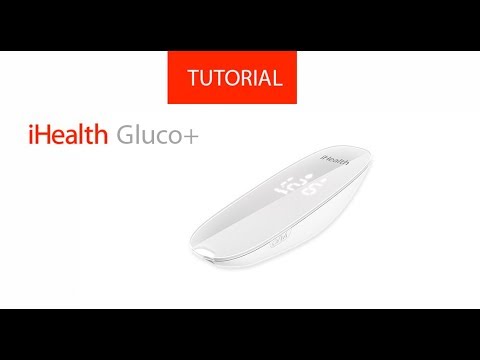 How to unpack and first use the connected glucometer iHealth Gluco+