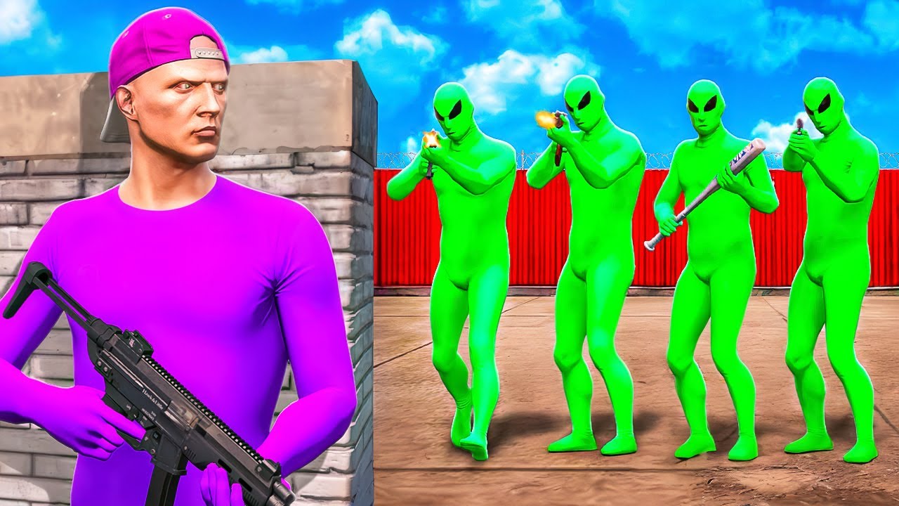 ATAC asupra GREEN GANG in GTA 5!