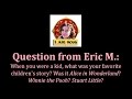 Ask the Author: Favourite Books as a Child