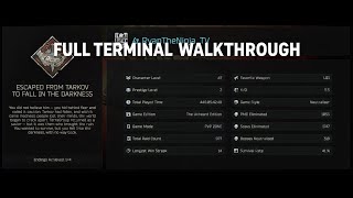 Tarkov 1.0 Terminal COMPLETE: Full Walkthrough & Choices Explained