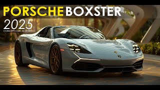 Porsche Boxster All New 2025 Concept Car, AI Design
