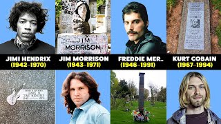 16 Graves of Legendary Rock Band Members Who Shaped Music