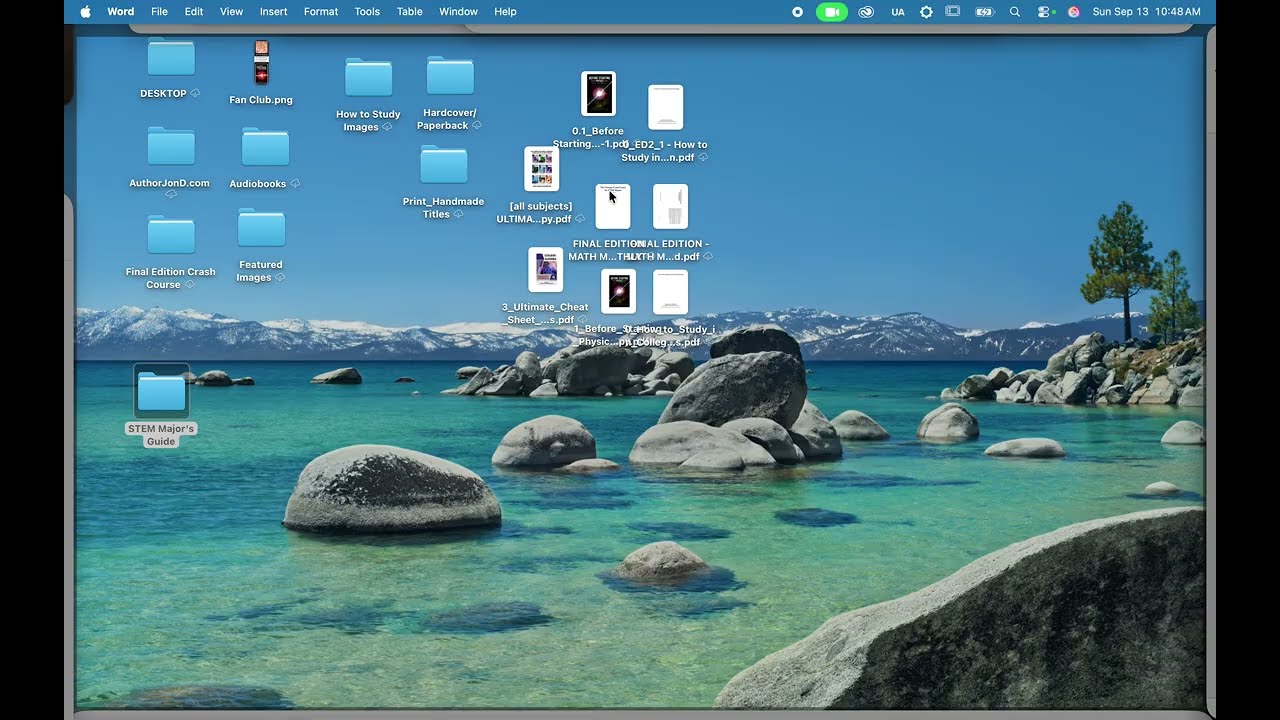 How to Study Like a Graduate Student - Part 1: Formatting Microsoft Word & Organizing Files